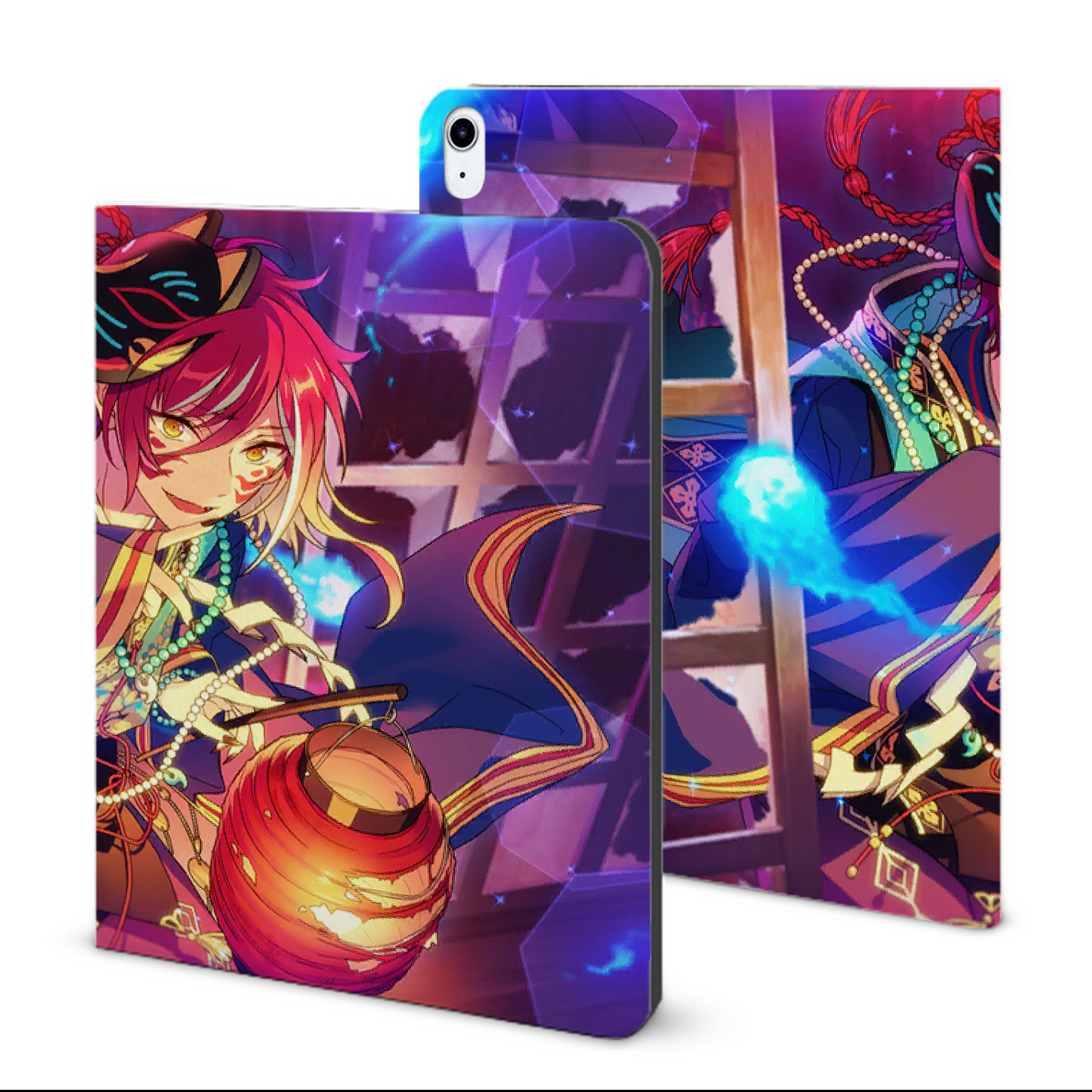 （画像用） あんさんぶるスターズ! Ensemble Stars IPad ケース ブック型 PUレザー TPU 耐衝撃 軽量 薄型 ペン収納なし 全面保護 IPad 各モデル対応